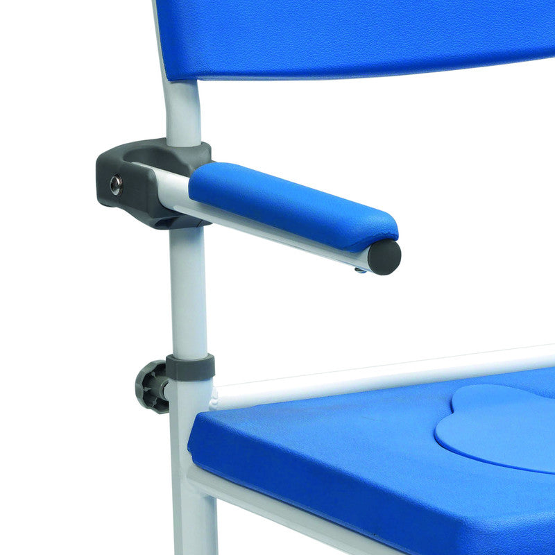 Dusch-Toilettenrollstuhl Aston (5" Räder)