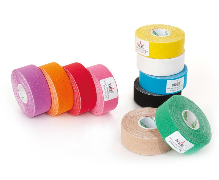 Nasara Kinesio Tape 2.5 cm x 5 m