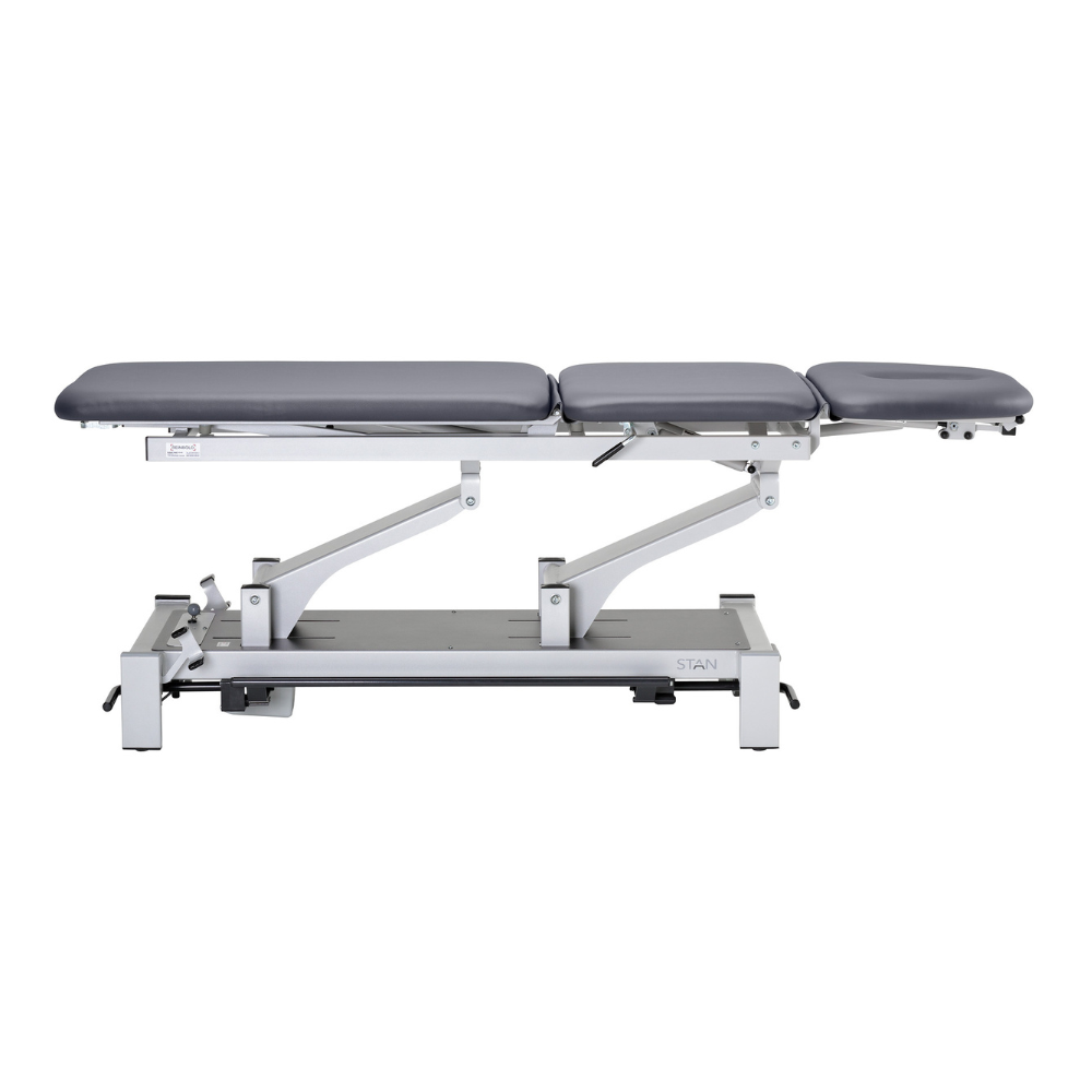 Therapieliege STAN 3 – Behandlungsliege elektrisch mit Handschalter/Fussschalter