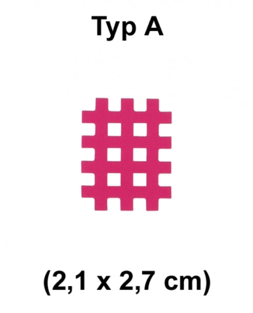 AcuTop Gittertape, Pink