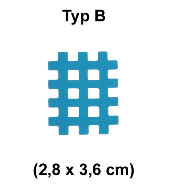 AcuTop Gittertape, Blau