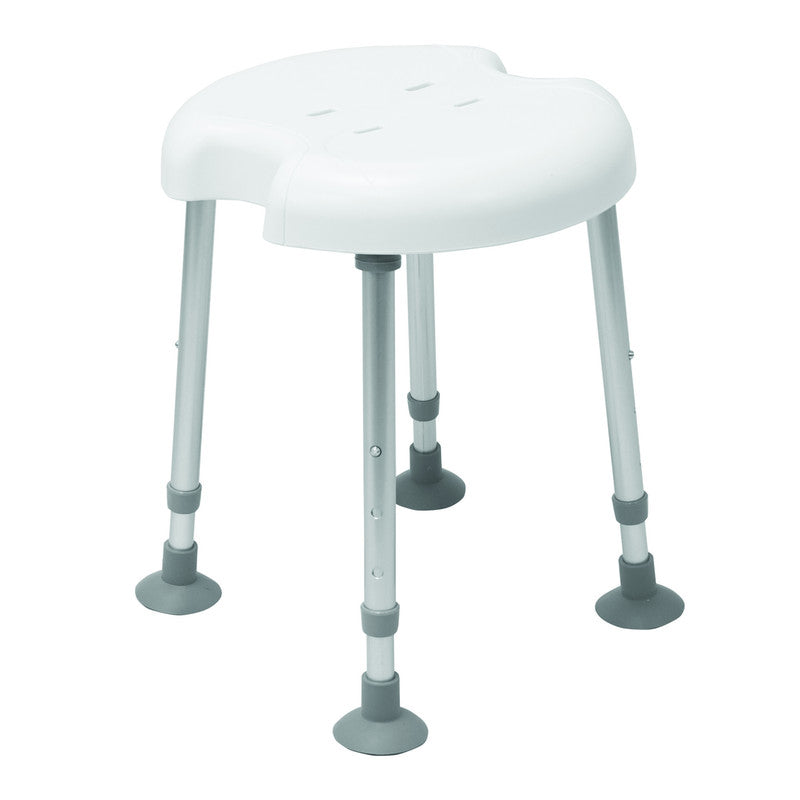 Duschhocker Delphi 2 Plus (mit zwei Hygieneaussparungen)