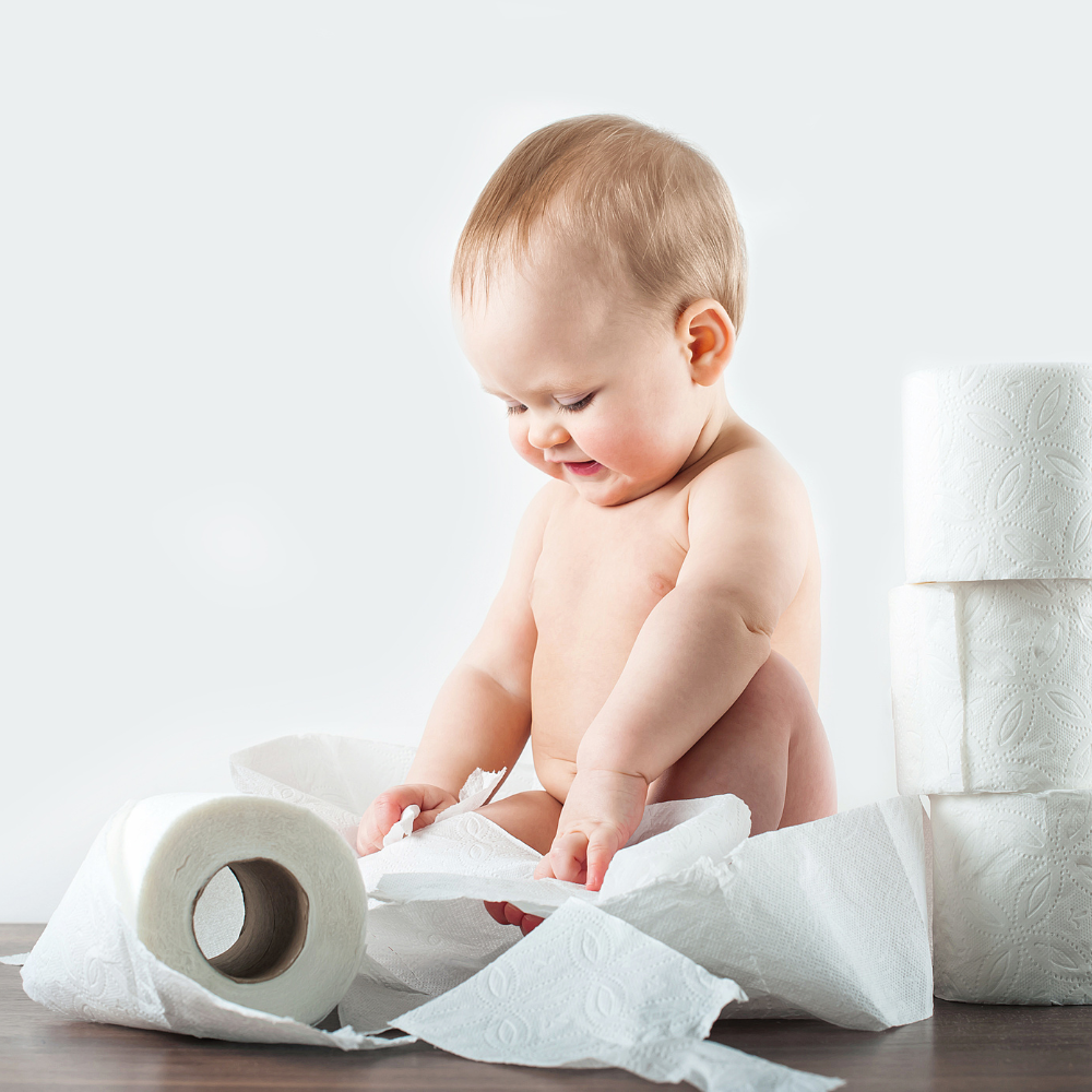 Weiches 3-lagiges Toilettenpapier aus 100 Prozent Zellulose