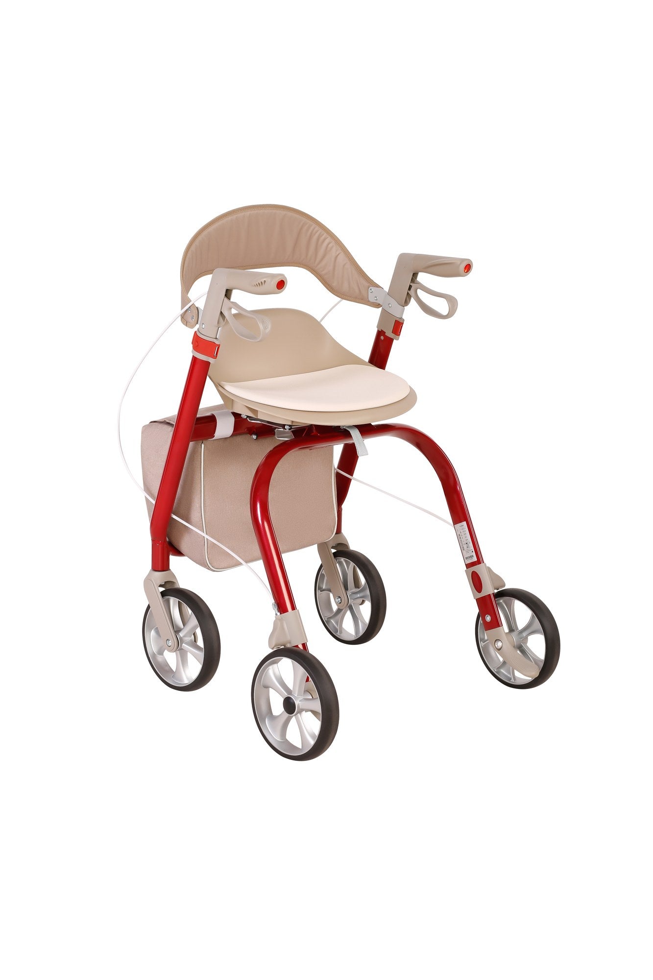 Antar Aluminium Rollator mit Hartschalensitz – elegant – AT51139