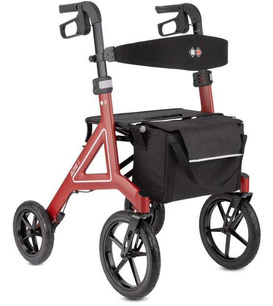 ALEVO X Rollator Rubinrot Detailansicht 7