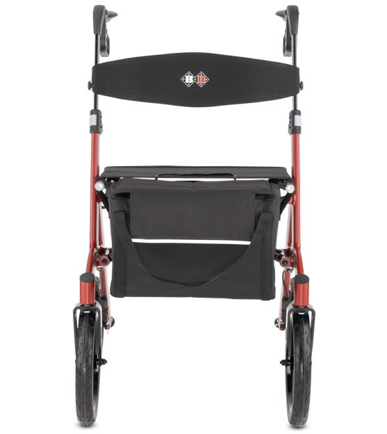 ALEVO X Rollator Rubinrot Detailansicht 8