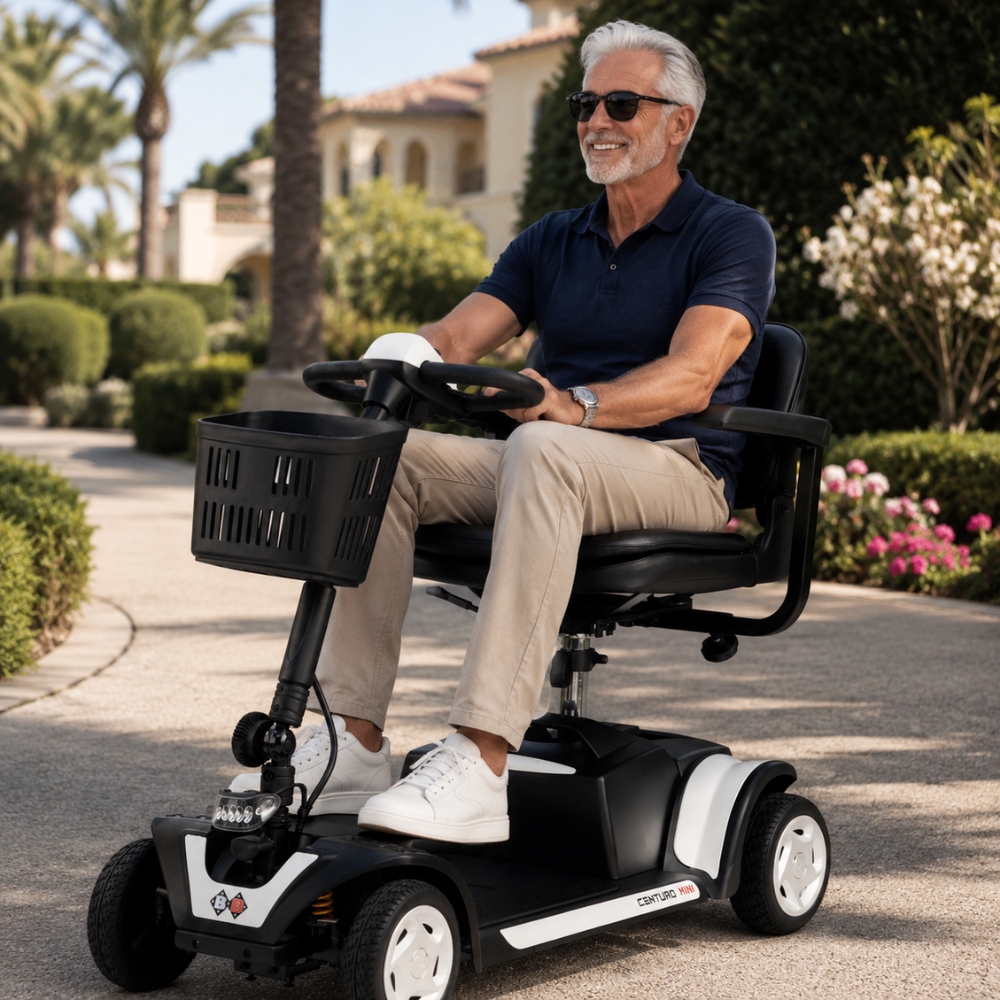 Bischoff & Bischoff Centuro Mini Elektromobil – 4-Rad, zerlegbar, 6 km/h | Ansicht 1 outdoor