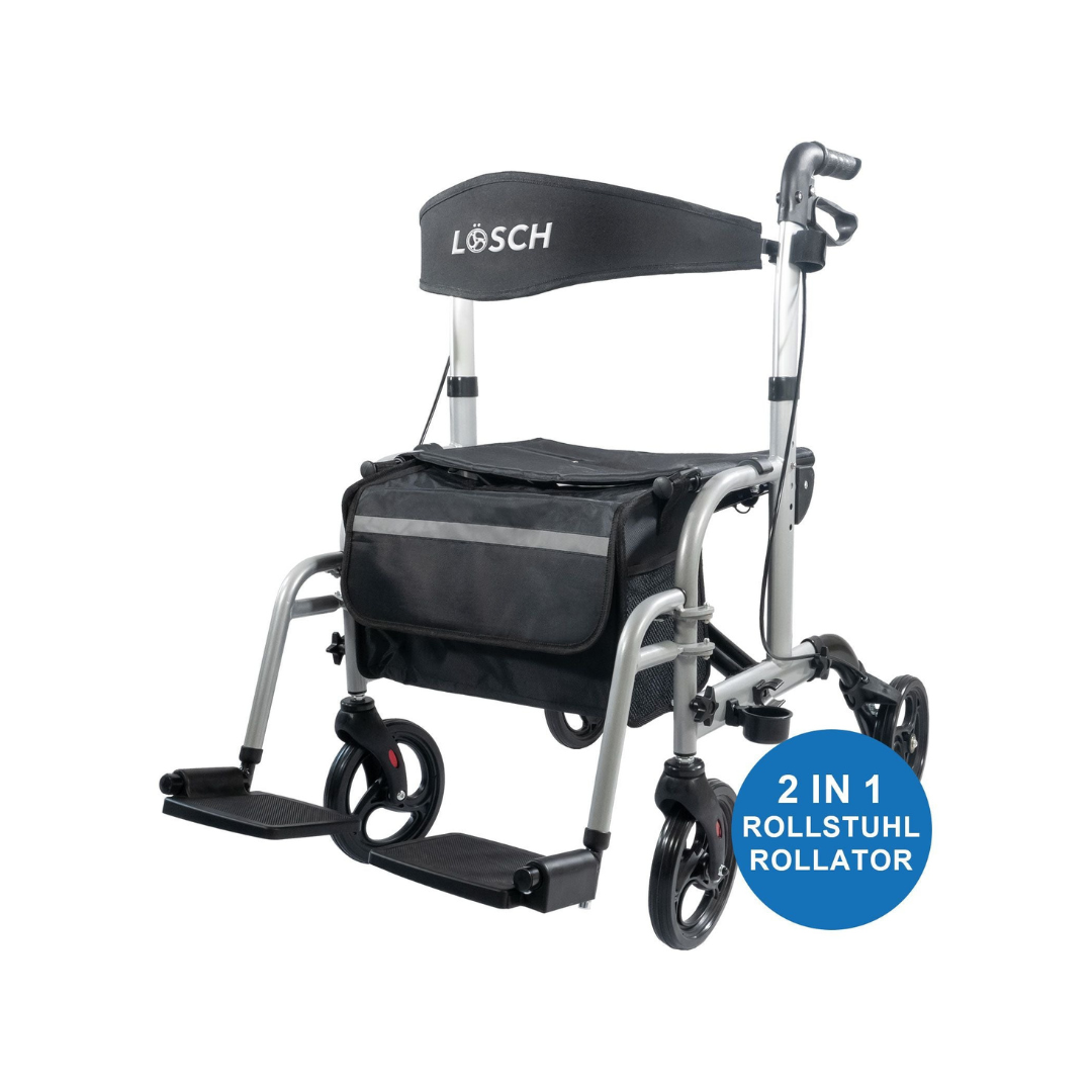 Rollator & Rollstuhl Twin 2in1