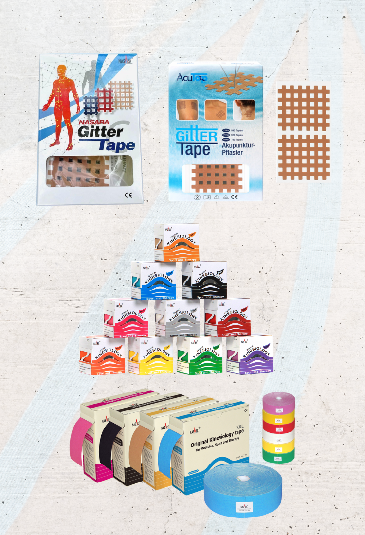 Kinesio Tapes & Gittertapes