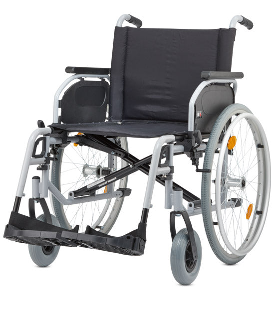 Standardrollstuhl S-Eco 300 XL mit Trommelbremse - Bischoff & Bischoff
