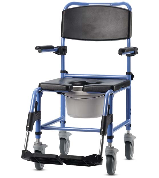 TS-Aqua Dusch- und Toiletten-Rollstuhl