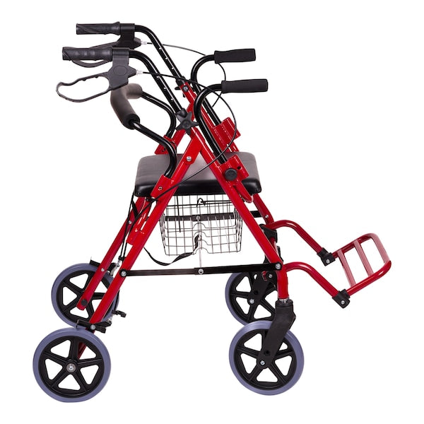 Rollator mit Fußstütze und Korb - AT51018