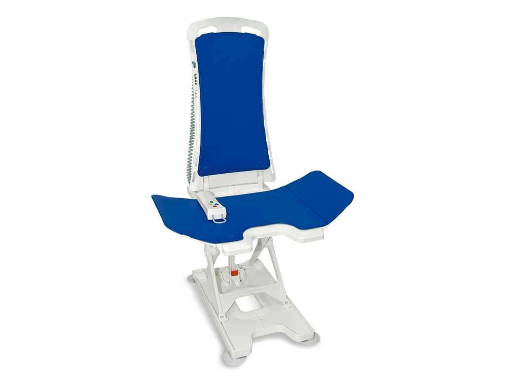 Badewannenlift Bellavita 2G (mit Bezug Comfort blau)