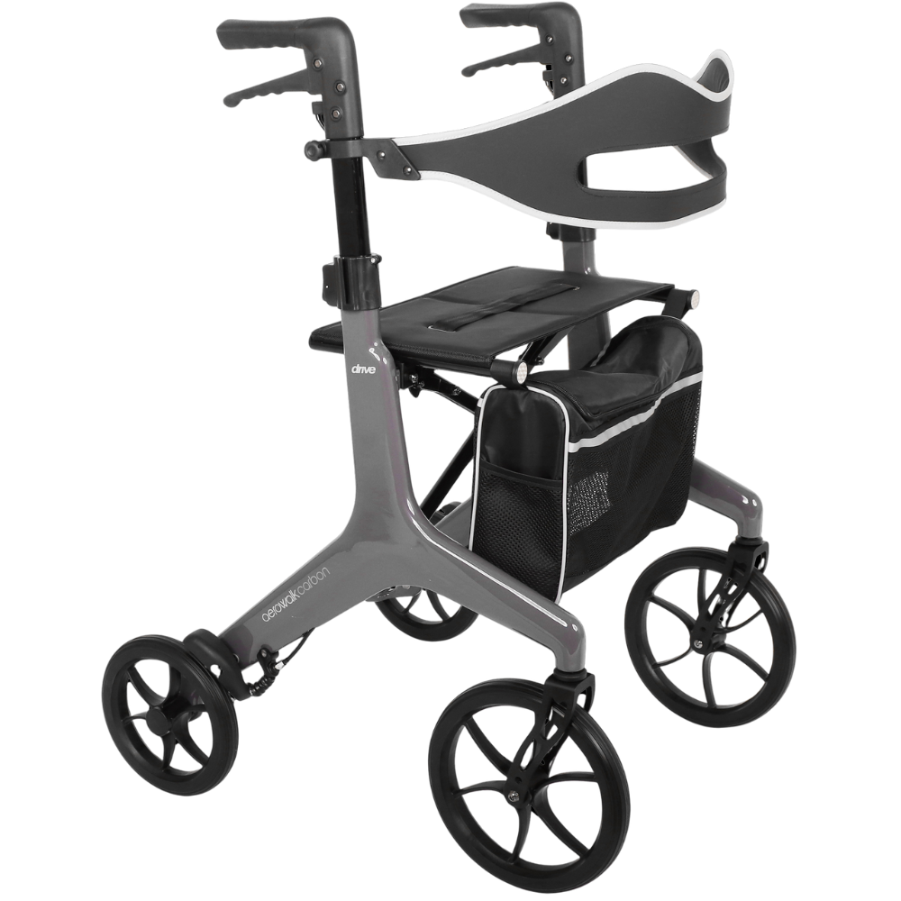 Rollator AeroWalk Carbon - (EXTRA LEICHT - 4,6 kg)