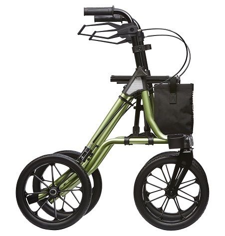 TAiMA XC PU-bereift Outdoor-Rollator