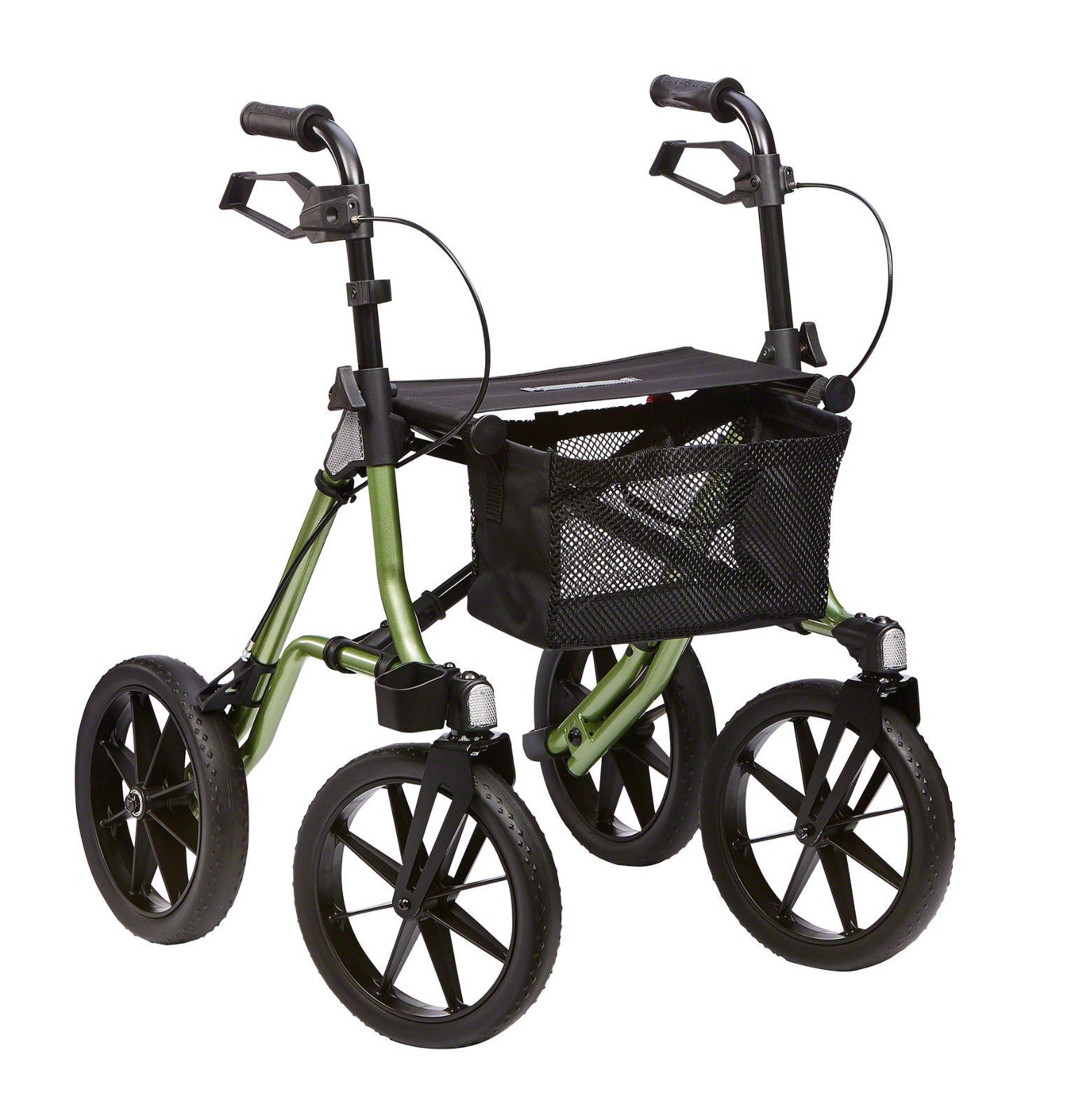TAiMA XC PU-bereift Outdoor-Rollator