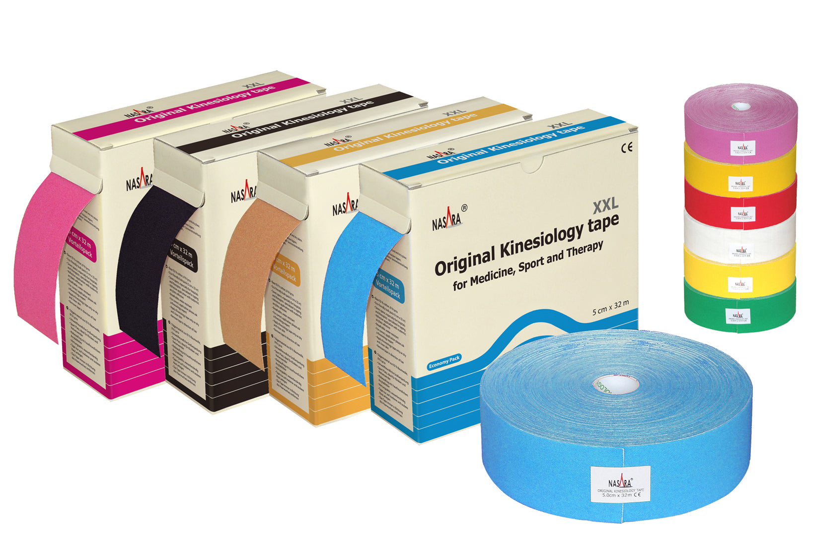 Nasara Kinesio Tape Klinikversion 32 m