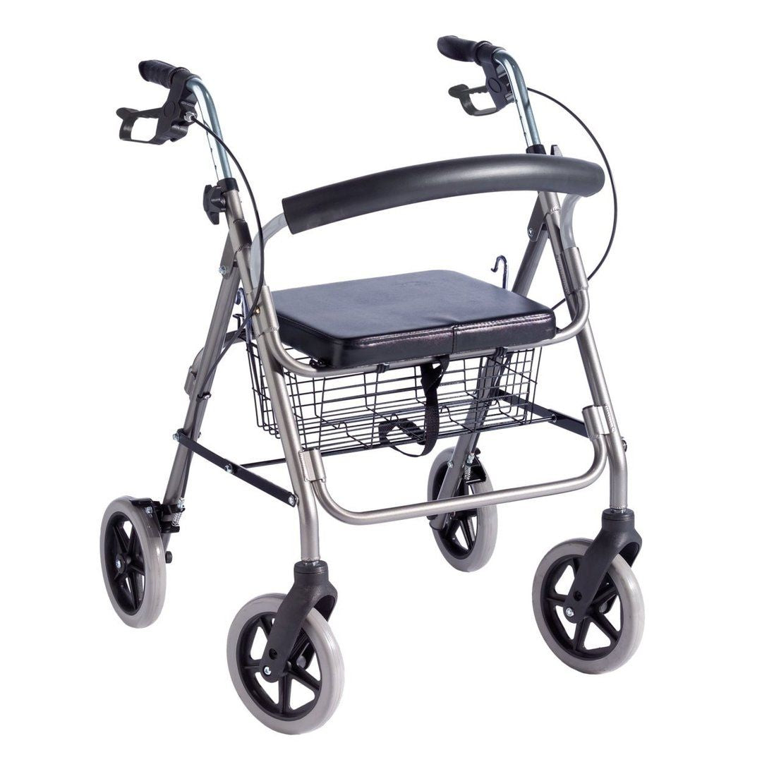 Trendmobil Rollator nur 6,7 kg - inkl. Korb und Stockhalterung