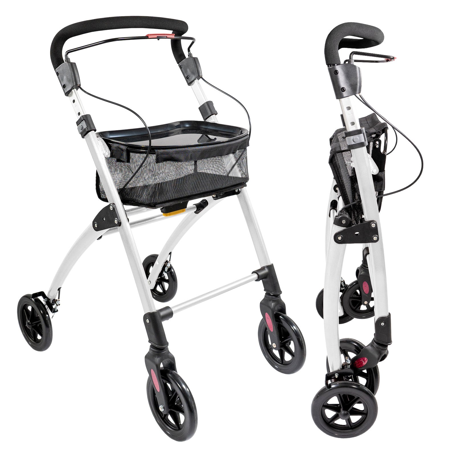 Rollator Casa Soft schmal für Wohnung & Innenbereich