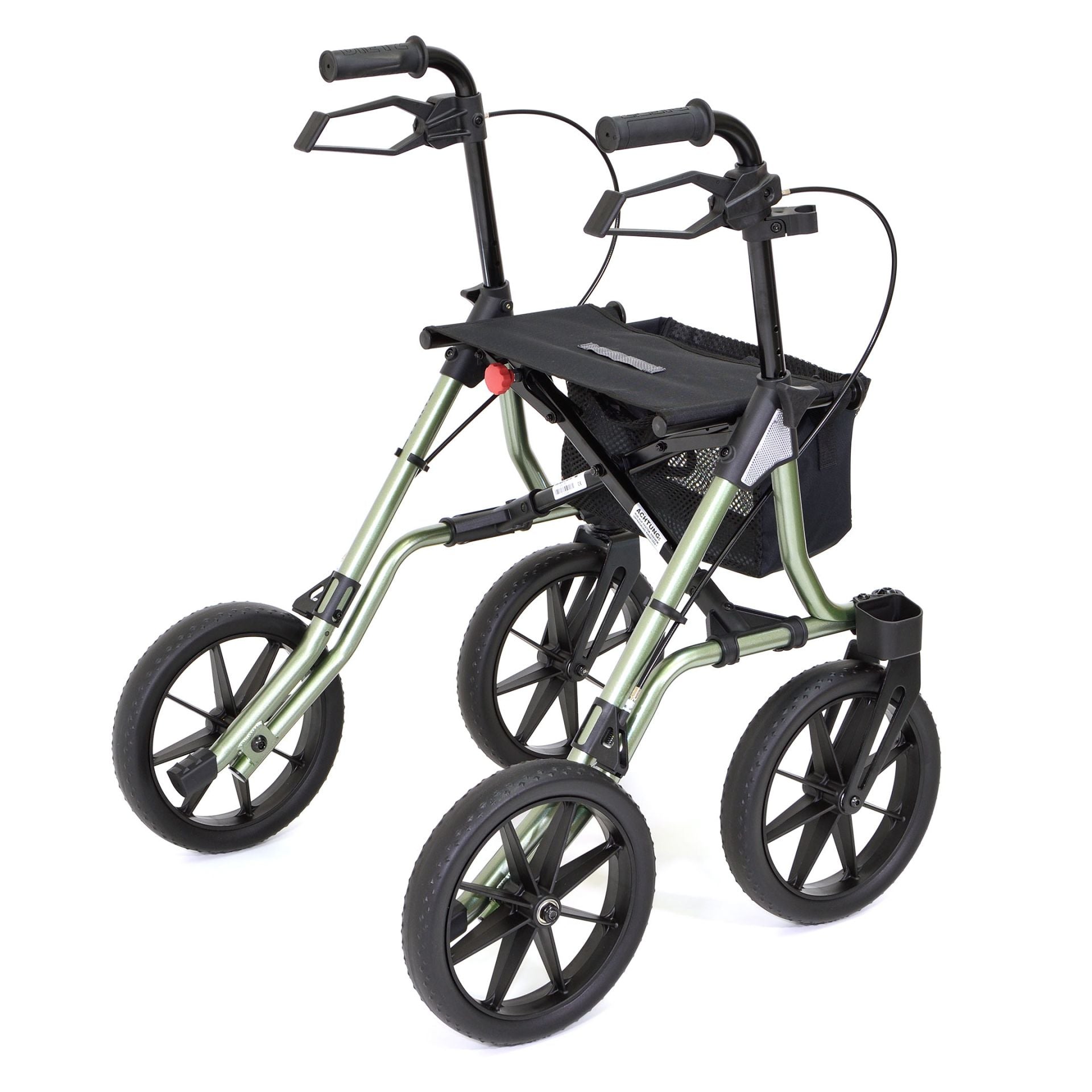 TAiMA XC PU-bereift Outdoor-Rollator