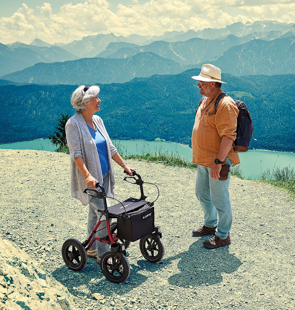 Outdoor-Rollator luftbereift Taima XC