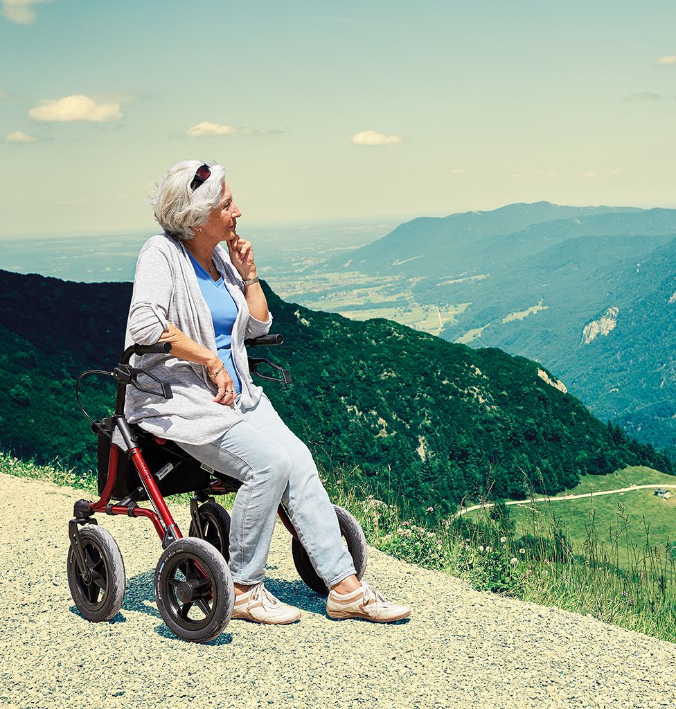 Outdoor-Rollator luftbereift Taima XC