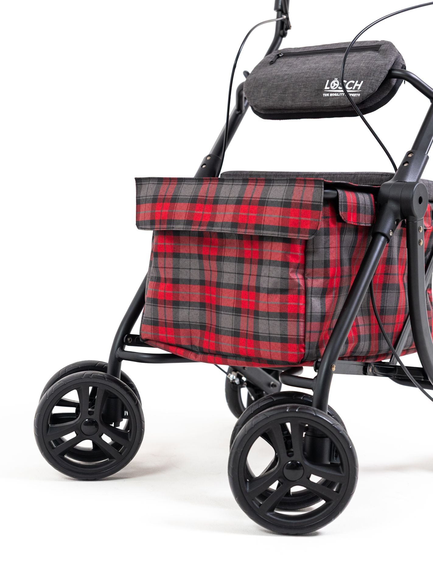 Rollator Shopper Tabas Comfort – Sitz mit Rückenlehne, bis 136 kg belastbar, klappbar