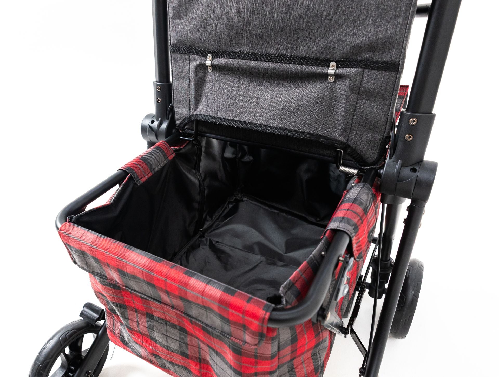 Rollator Shopper Tabas Comfort – Sitz mit Rückenlehne, bis 136 kg belastbar, klappbar