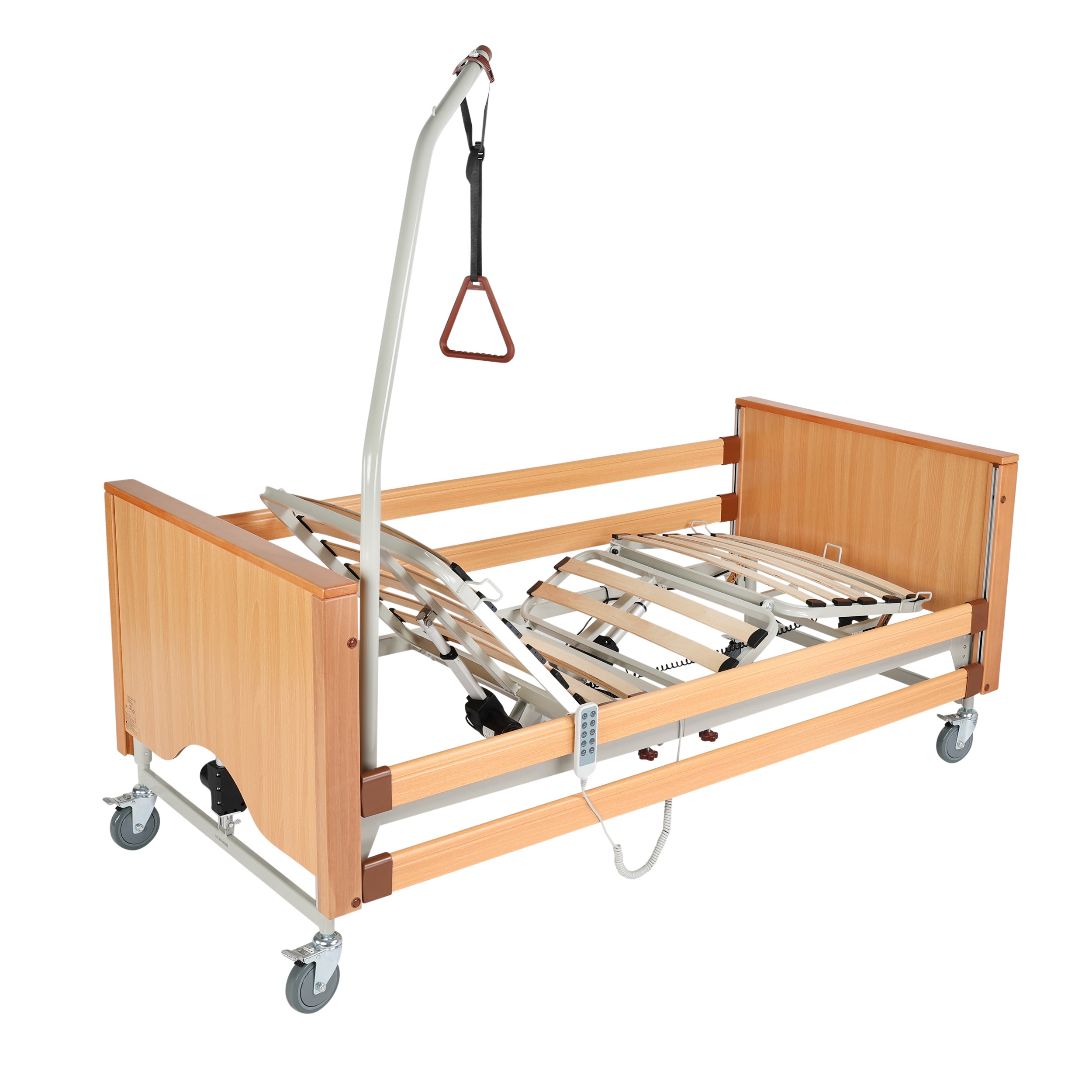 Antar Pflegebett Gesamtansicht flache Position – Belastbarkeit 175 kg