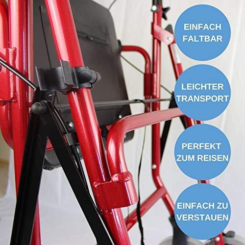 Trendmobil Rollator nur 6,7 kg - inkl. Korb und Stockhalterung