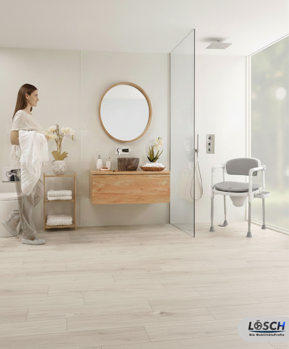 Toilettenstuhl Versa Belastbarkeit bis 136 kg