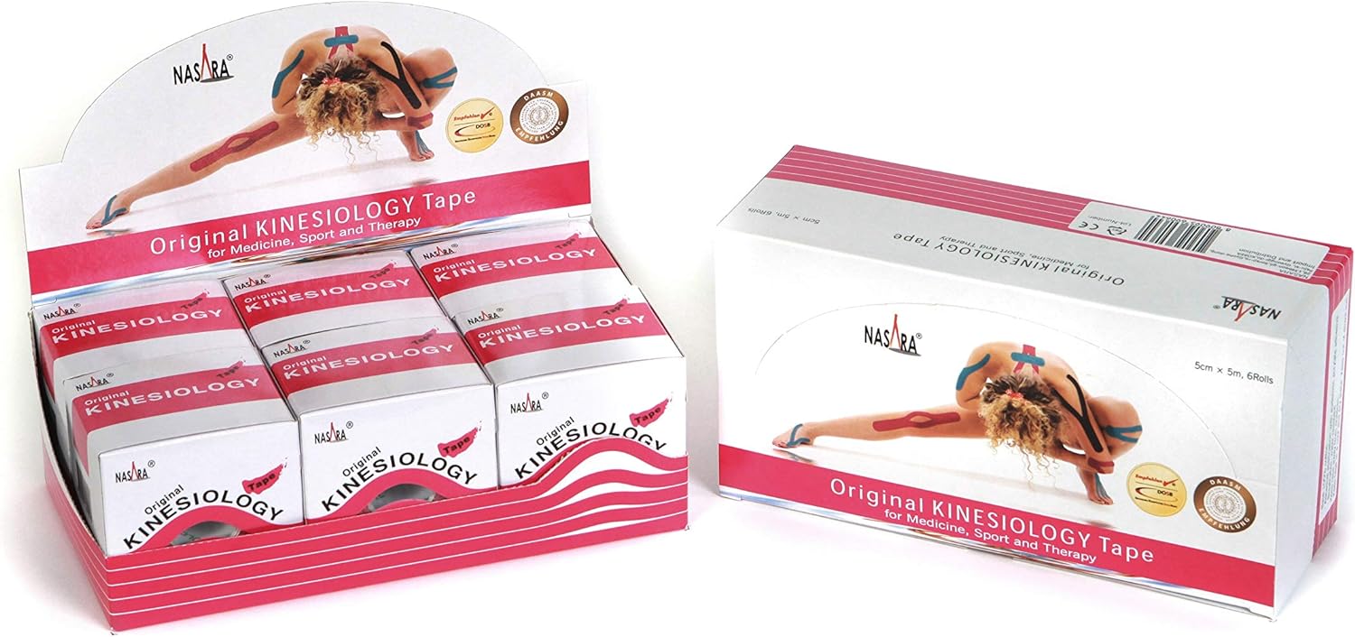 Nasara Kinesio Tape 5 cm x 5 m Box