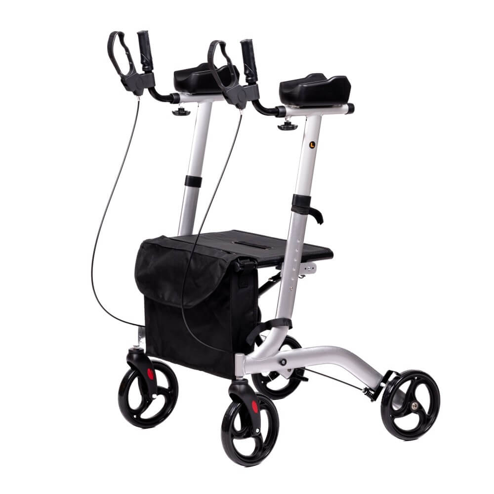 Arthritis Rollator AT51113 – faltbar, mit Sitz, nur 8,4 kg