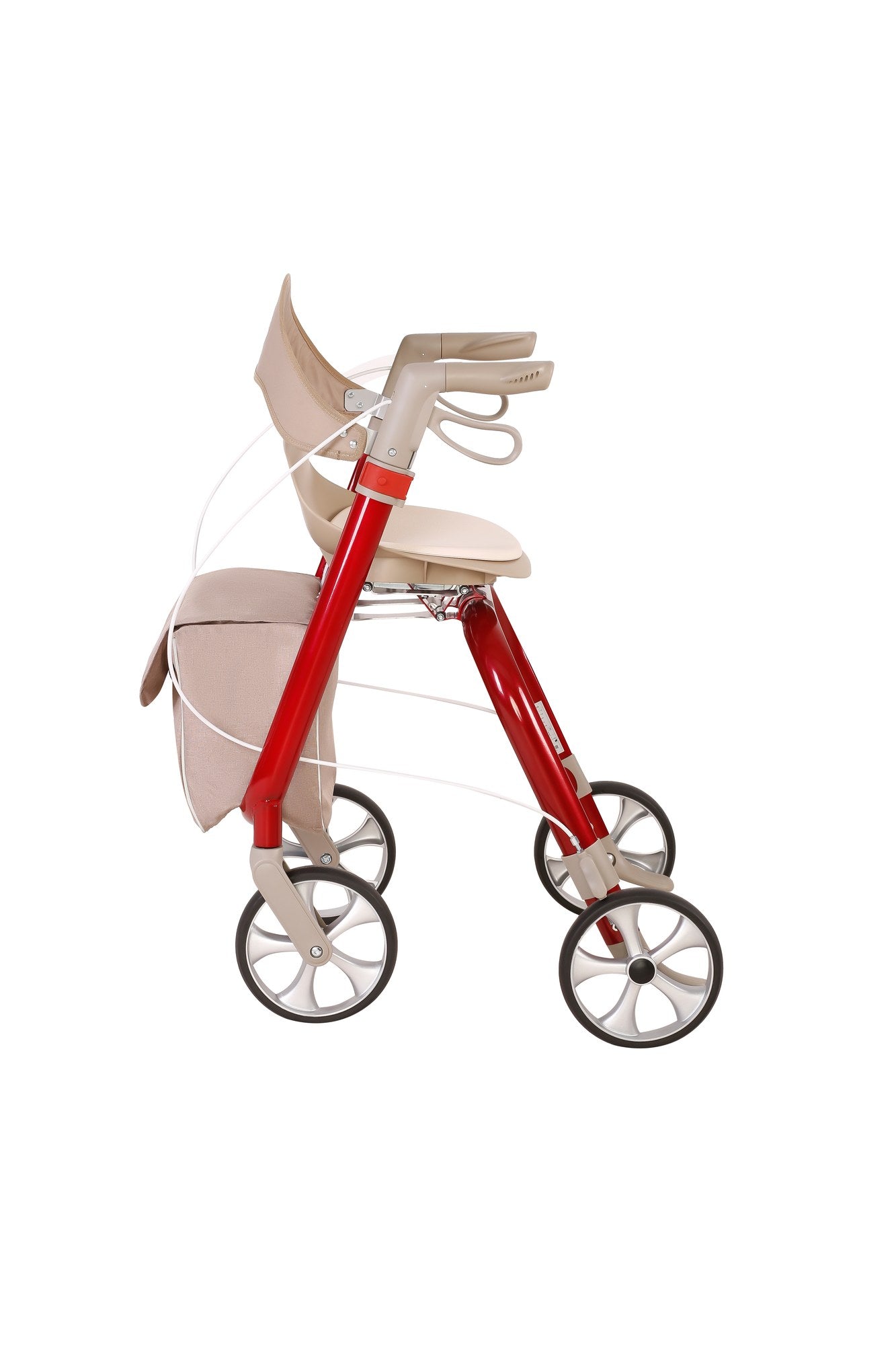 Antar Aluminium Rollator mit Hartschalensitz – elegant – AT51139