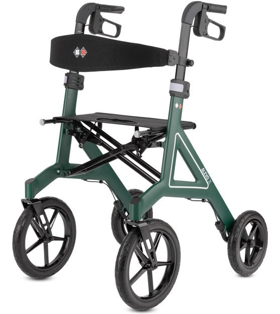 ALEVO X Rollator Moosgrün Detailansicht 2
