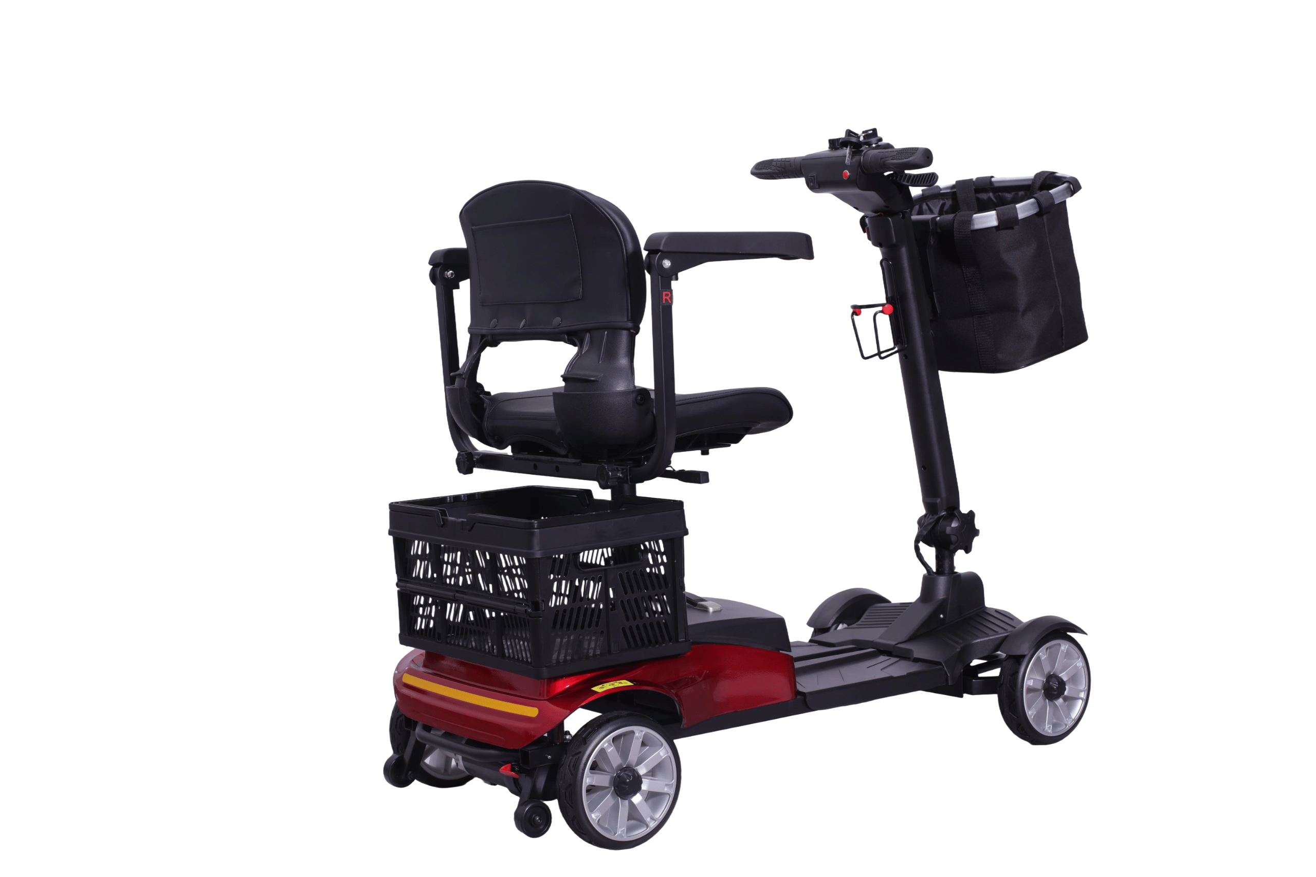 Antar Elektromobil AT52340 – faltbar, Rot/Schwarz, 28 kg