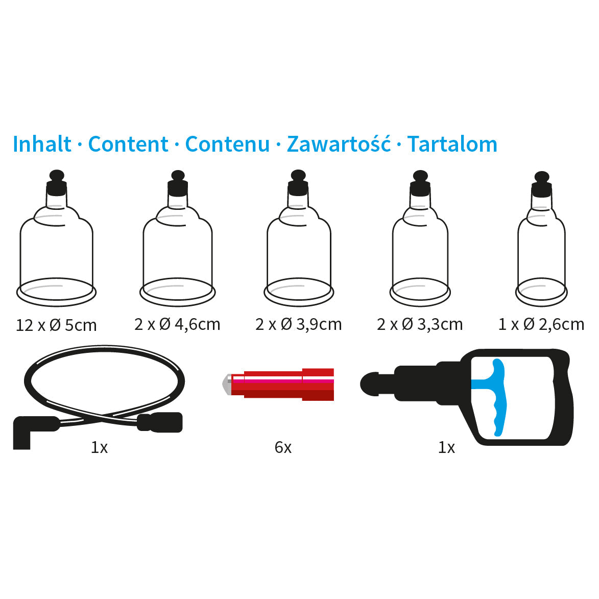 AcuTop® Schröpf Set 19-teilig