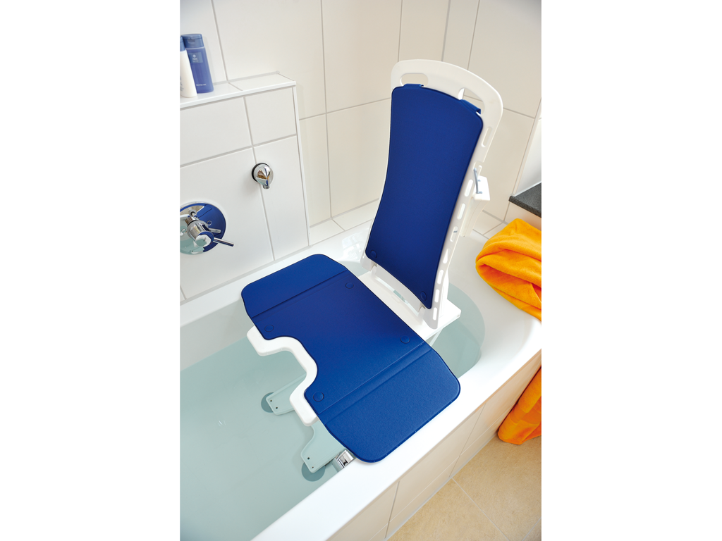 Badewannenlift Bellavita 2G (mit Bezug Comfort blau)