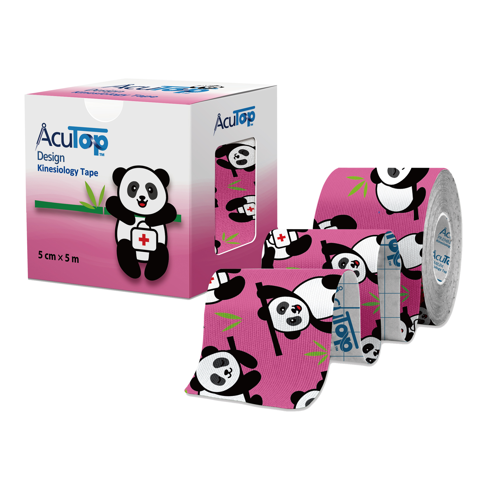 AcuTop Kinesio Design Tape 5 cm x 5 m