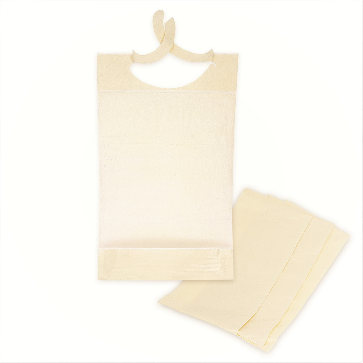 Schutzserviette mit verstellbarem Nackenband