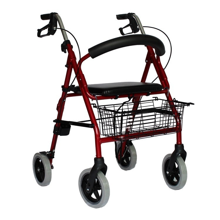 Trendmobil Rollator nur 6,7 kg - inkl. Korb und Stockhalterung