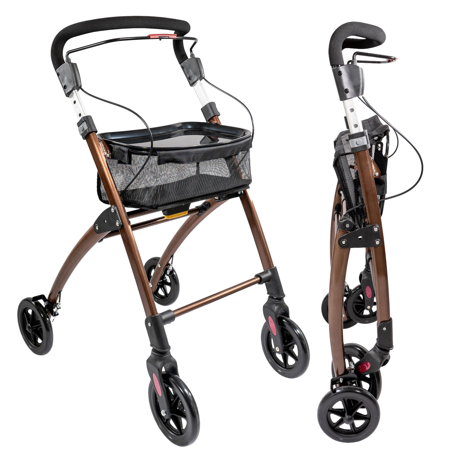 Rollator Casa Soft schmal für Wohnung & Innenbereich