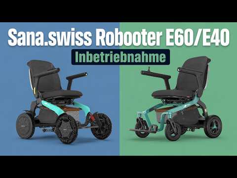 Elektrorollstuhl E40 Indoor – Video zu Inbetriebnahme, Falten und App-Steuerung