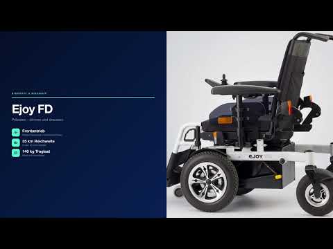 Ejoy FD Elektrorollstuhl – Produktvideo