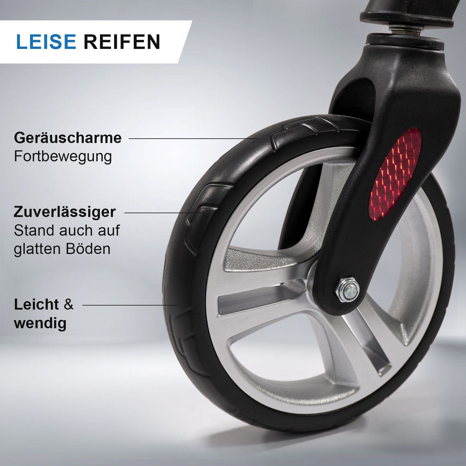 Rollator Casa Soft schmal für Wohnung & Innenbereich