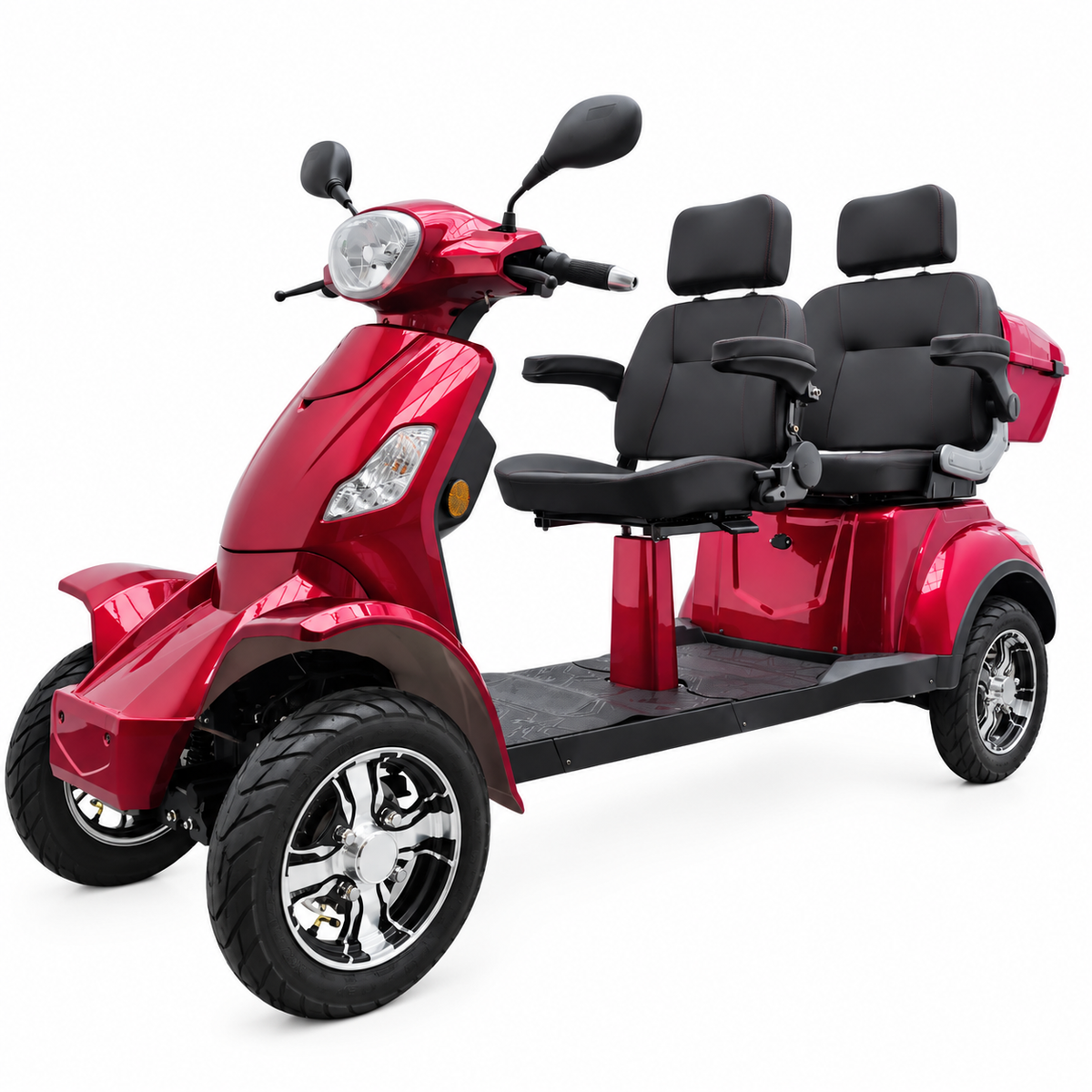 Seniorenmobil Swiss 2000 Twin, Gesamtansicht schraeg von vorne 1.