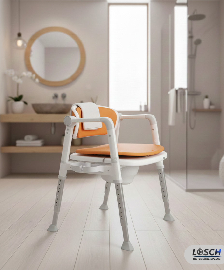 Toilettenstuhl Versa Belastbarkeit bis 136 kg